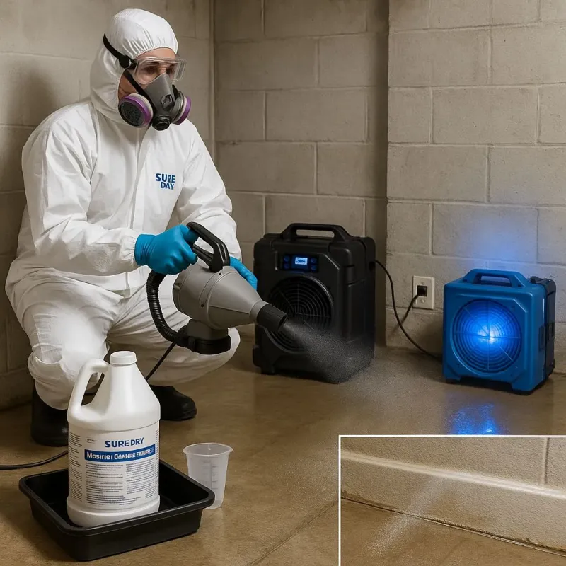 Sanitization and Odor Removal process in Meredosia, IL