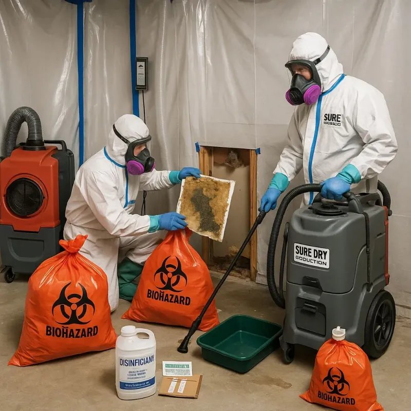 Contaminated Water Handling Protocols process in Meredosia, IL